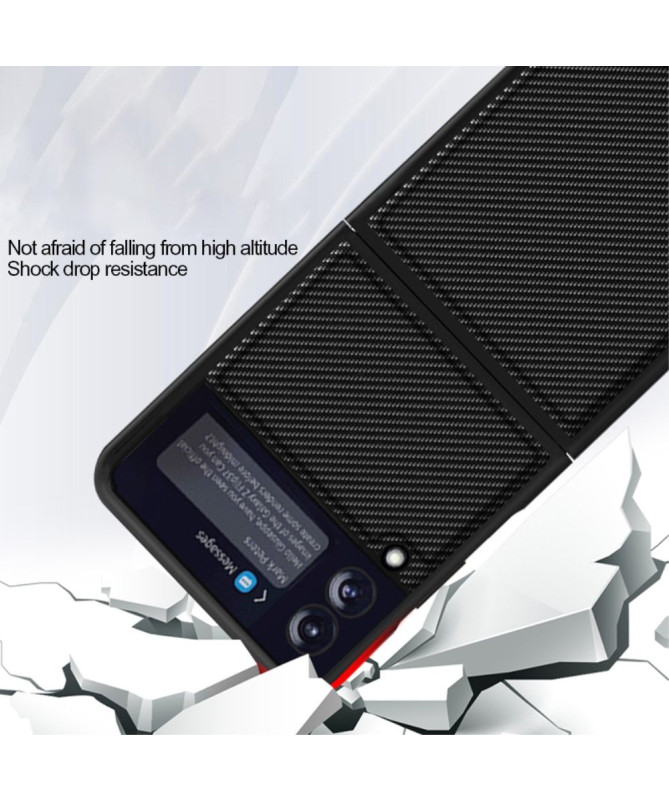 Coque Samsung Galaxy Z Flip 3 5G Ultra mince Fibre Carbone