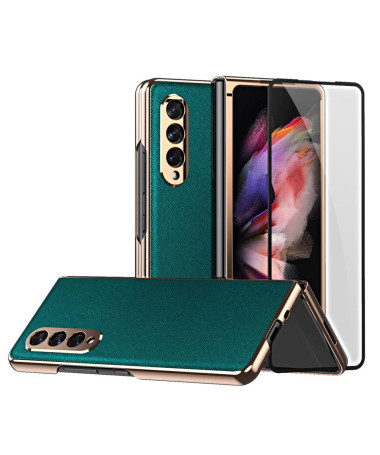 Coque Samsung Galaxy Z Fold 3 5G DeLuxe + film protecteur