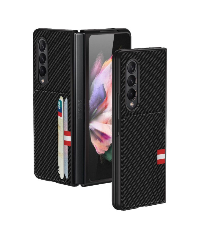 Coque Samsung Galaxy Z Fold3 5G Karbon Porte-Cartes