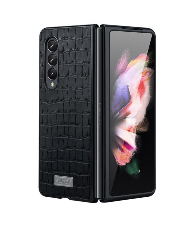 Coque Samsung Galaxy Z Fold 3 5G SULADA Croco Effet Cuir