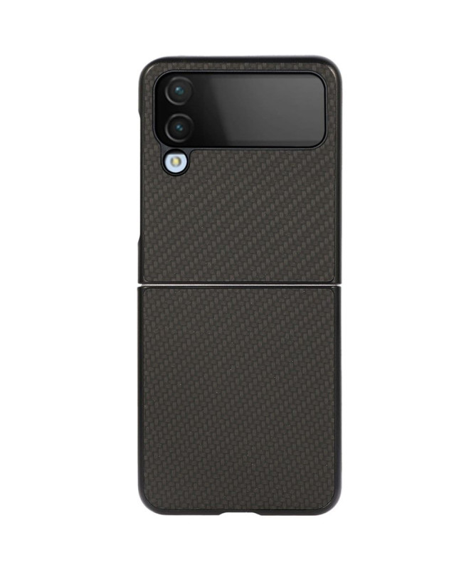 Coque Samsung Galaxy Z Flip 4 Style Fibre de Carbone