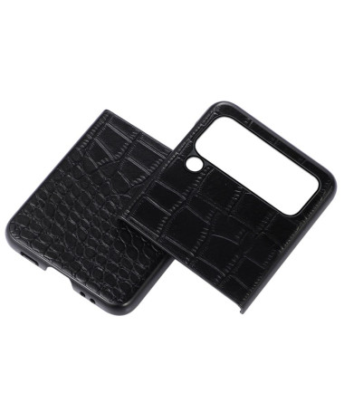 Coque Samsung Galaxy Z Flip 4 Colette Cuir Effet Croco