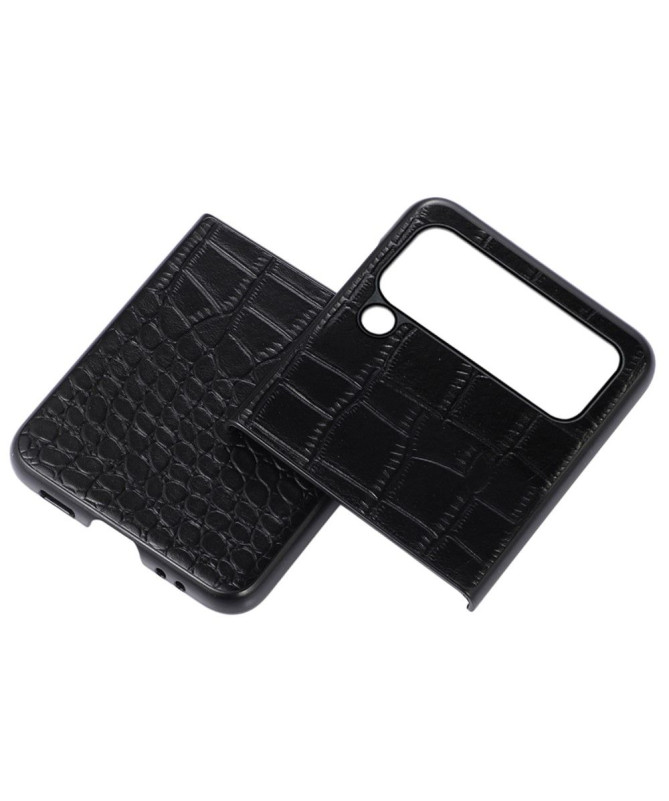 Coque Samsung Galaxy Z Flip 4 Colette Cuir Effet Croco