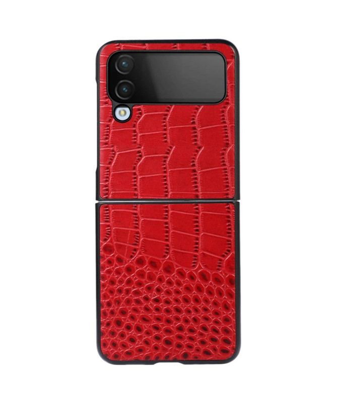 Coque Samsung Galaxy Z Flip 4 Colette Cuir Effet Croco