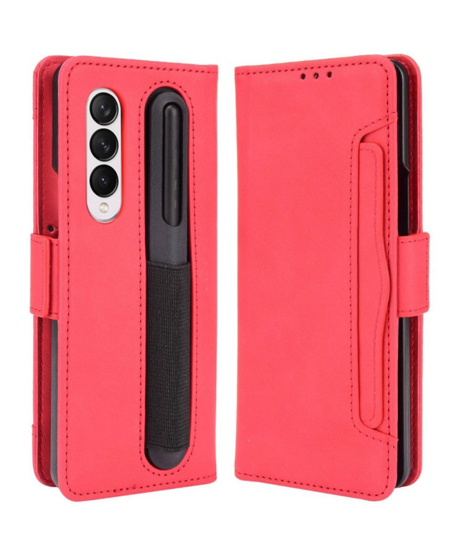 Housse Samsung Galaxy Z Fold 4 Premium avec Porte Cartes