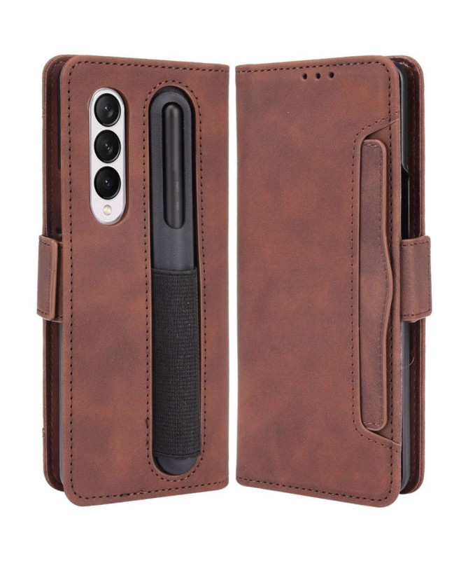 Housse Samsung Galaxy Z Fold 4 Premium avec Porte Cartes