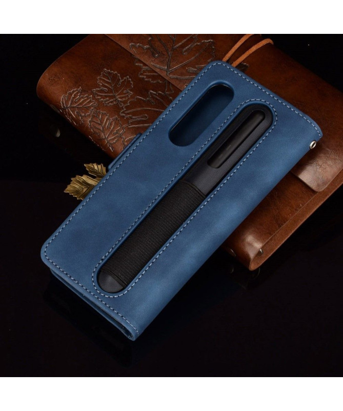 Housse Samsung Galaxy Z Fold 4 Premium avec Porte Cartes
