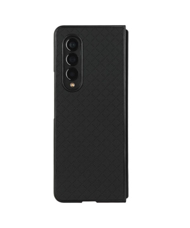 Coque Samsung Galaxy Z Fold 4 Grid Effet Cuir