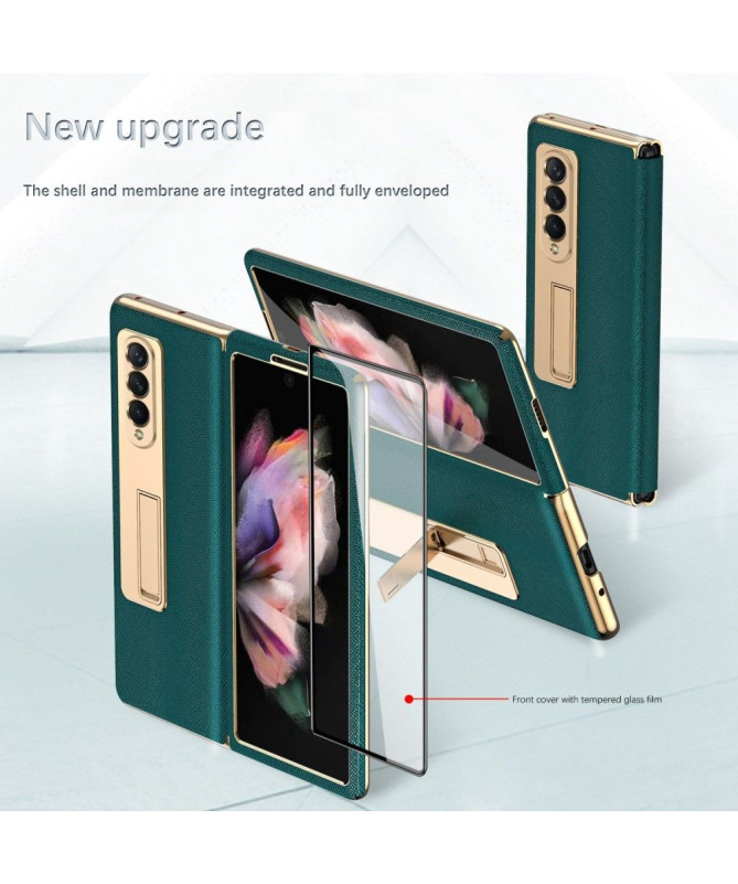 Coque Samsung Galaxy Z Fold 4 Premium avec support et verre trempé