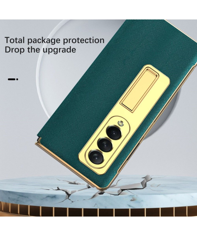 Coque Samsung Galaxy Z Fold 4 Premium avec support et verre trempé