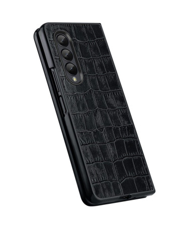 Coque Samsung Galaxy Z Fold 4 Chic aspect peau de croco