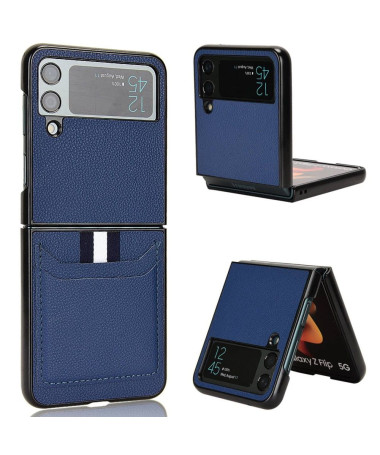 Coque Samsung Galaxy Z Flip 4 Style Cuir Porte-Cartes