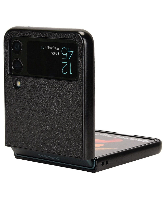Coque Samsung Galaxy Z Flip 4 Style Cuir Porte-Cartes