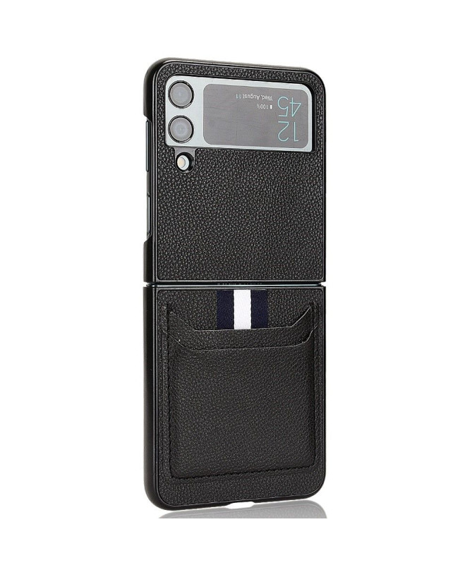 Coque Samsung Galaxy Z Flip 4 Style Cuir Porte-Cartes