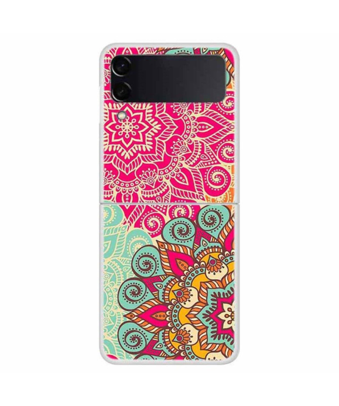 Coque Samsung Galaxy Z Flip 4 Mandala Rétro
