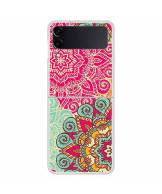 Coque Samsung Galaxy Z Flip 4 Mandala Rétro