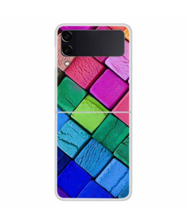 Coque Samsung Galaxy Z Flip 4 Blocs Colorés