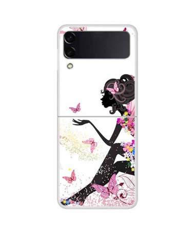 Coque Samsung Galaxy Z Flip 4 Femme Papillon