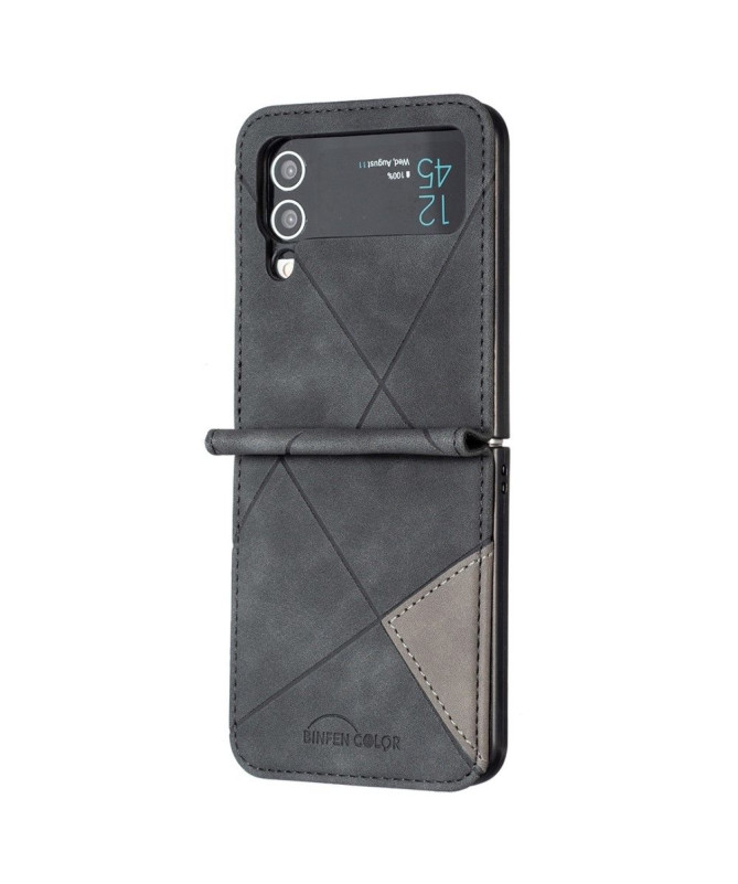 Housse Samsung Galaxy Z Flip 4 Célinia Style Cuir