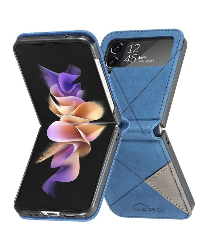 Housse Samsung Galaxy Z Flip 4 Célinia Style Cuir