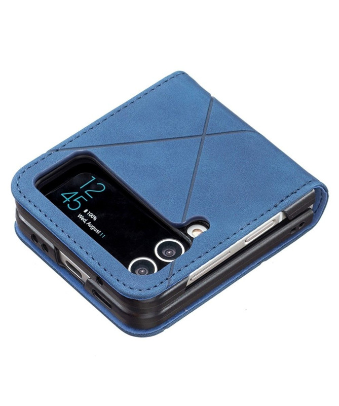 Housse Samsung Galaxy Z Flip 4 Célinia Style Cuir