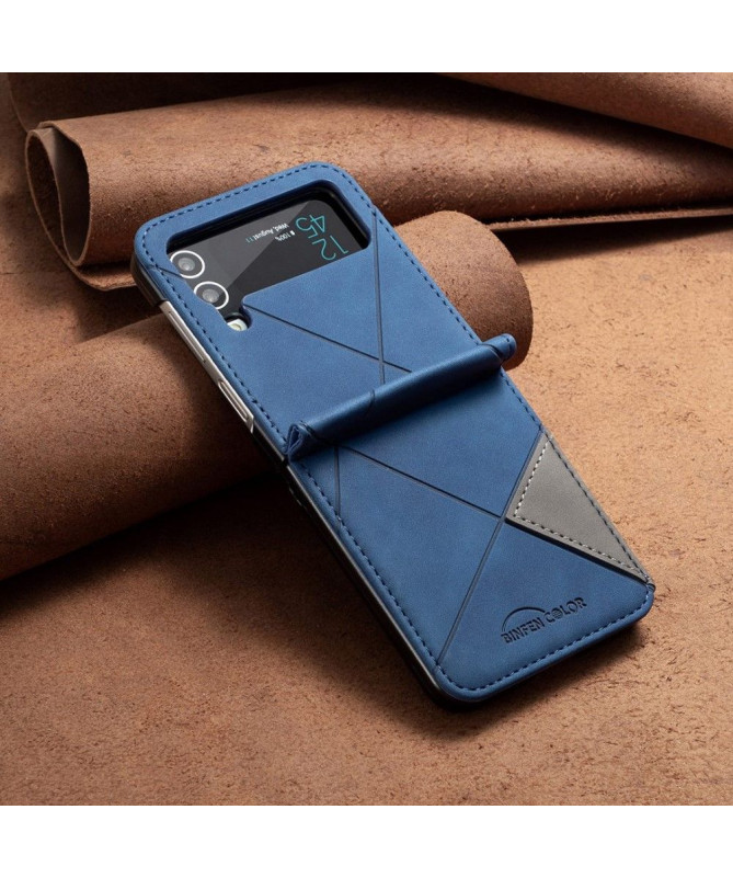Housse Samsung Galaxy Z Flip 4 Célinia Style Cuir