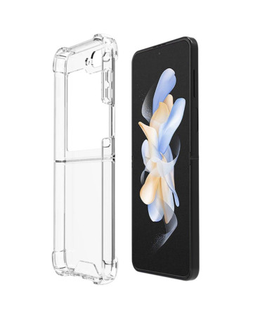 Coque Samsung Galaxy Z Flip 5 transparente angles renforcés