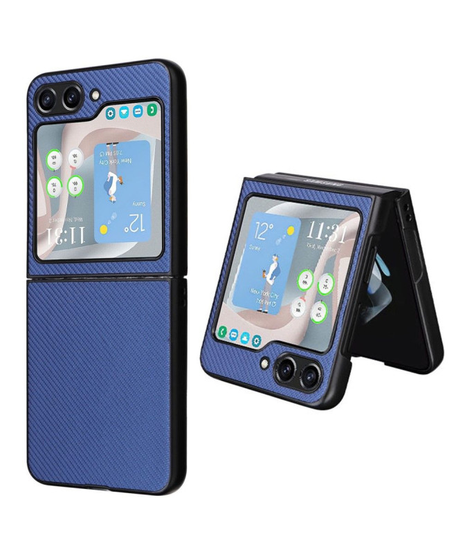 Coque Samsung Galaxy Z Flip 5 Style Fibre de Carbone