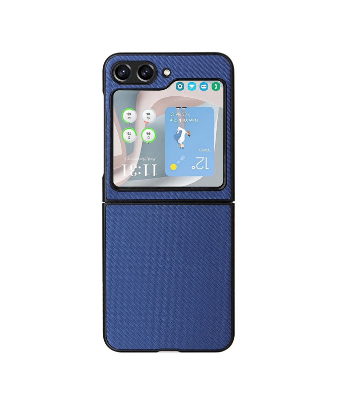 Coque Samsung Galaxy Z Flip 5 Style Fibre de Carbone