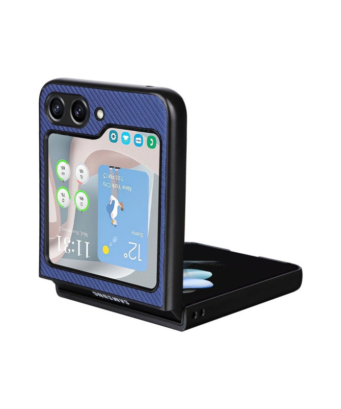 Coque Samsung Galaxy Z Flip 5 Style Fibre de Carbone