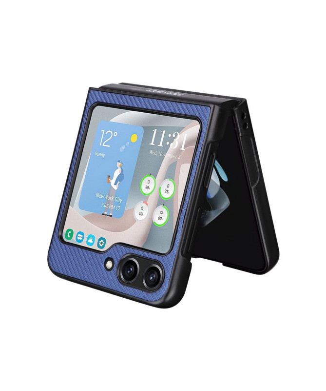 Coque Samsung Galaxy Z Flip 5 Style Fibre de Carbone