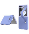 Coque Samsung Galaxy Z Flip 5 Bicolore Strap en silicone