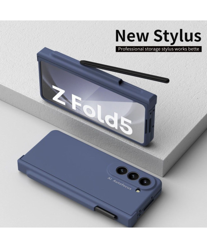 Coque Samsung Galaxy Z Fold 5 avec Film de Protection en Verre Trempé et Stylet