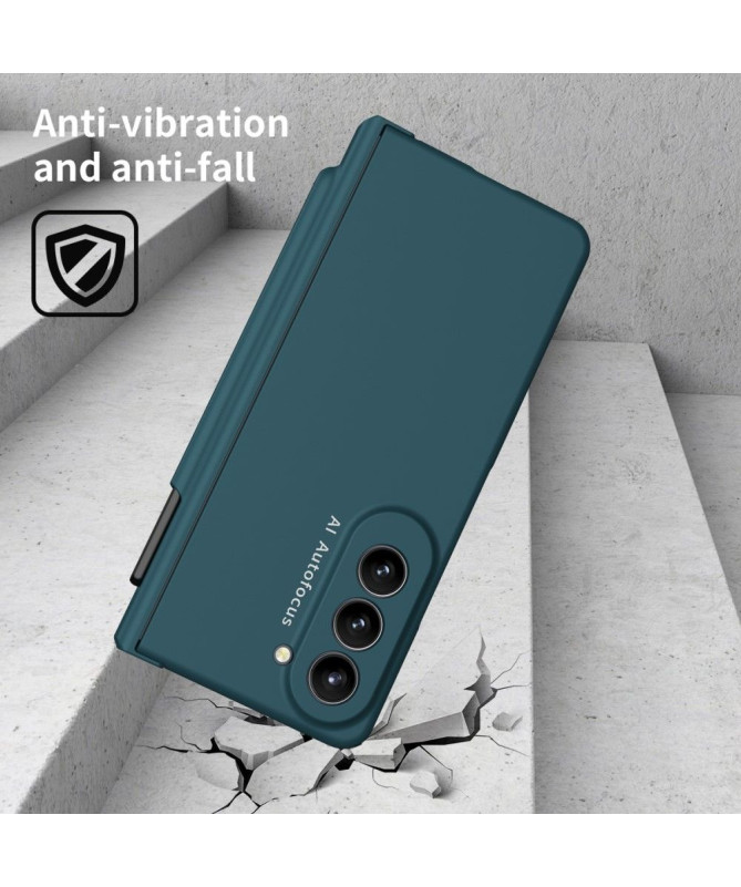 Coque Samsung Galaxy Z Fold 5 avec Film de Protection en Verre Trempé et Stylet