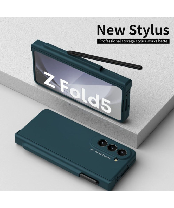 Coque Samsung Galaxy Z Fold 5 avec Film de Protection en Verre Trempé et Stylet