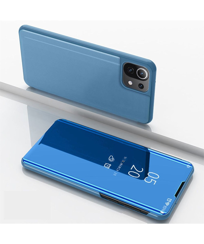 Coque Xiaomi 11 Lite 5G NE / Mi 11 Lite / Mi 11 Lite 5G avec rabat effet miroir