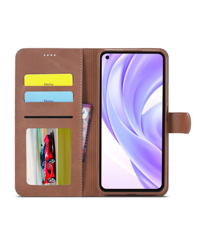 Xiaomi 11 Lite 5G NE / Mi 11 Lite / 5G - Étui à rabat effet cuir LC.IM