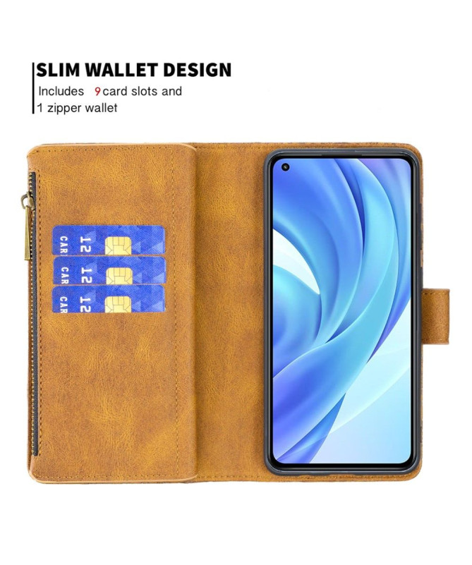 Housse portefeuille Xiaomi 11 Lite 5G NE / Mi 11 Lite / Lite 5G papillon volant