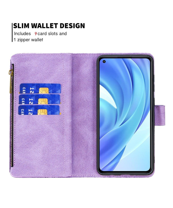 Housse portefeuille Xiaomi 11 Lite 5G NE / Mi 11 Lite / Lite 5G papillon volant