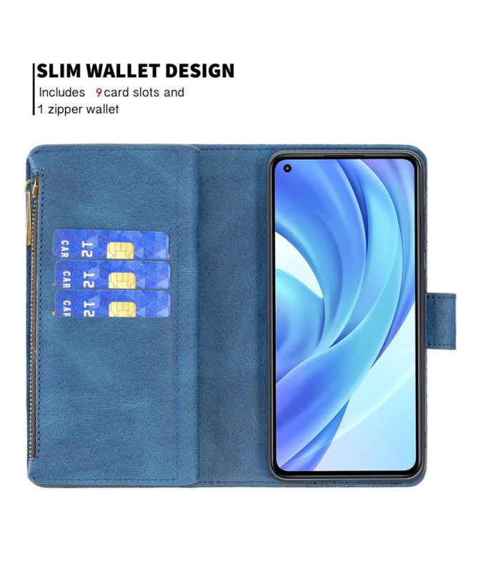 Housse portefeuille Xiaomi 11 Lite 5G NE / Mi 11 Lite / Lite 5G papillon volant