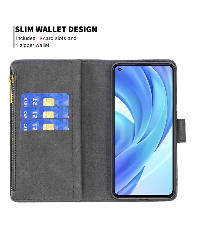 Housse portefeuille Xiaomi 11 Lite 5G NE / Mi 11 Lite / Lite 5G papillon volant