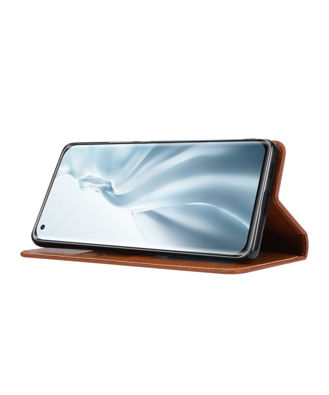 Housse Xiaomi 11 Lite 5G NE / Mi 11 Lite / Lite 5G Stand Case effet cuir