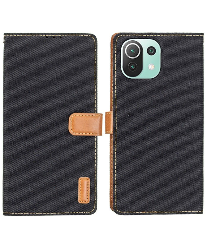 Housse Xiaomi 11 Lite 5G NE / Mi 11 Lite / Lite 5G Oxford effet toile