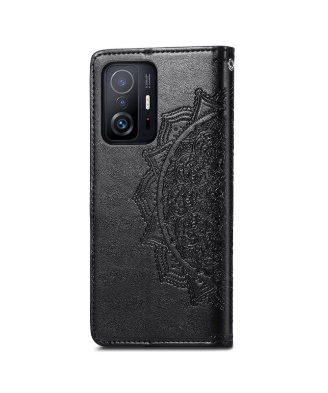 Housse Xiaomi 11T / 11T Pro Mandala relief en simili cuir