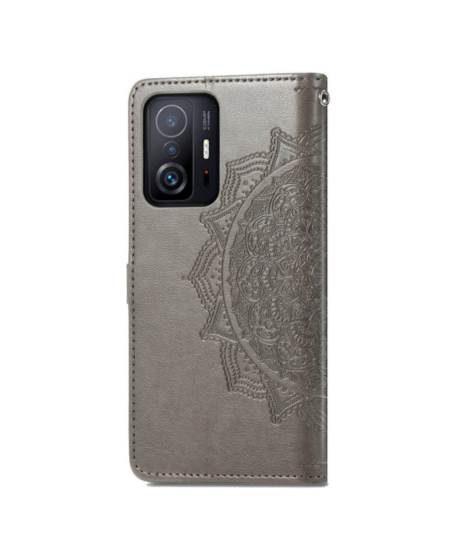 Housse Xiaomi 11T / 11T Pro Mandala relief en simili cuir