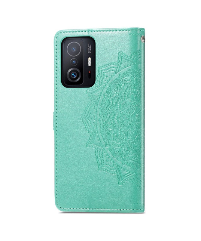 Housse Xiaomi 11T / 11T Pro Mandala relief en simili cuir