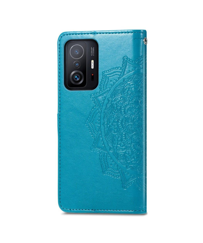 Housse Xiaomi 11T / 11T Pro Mandala relief en simili cuir