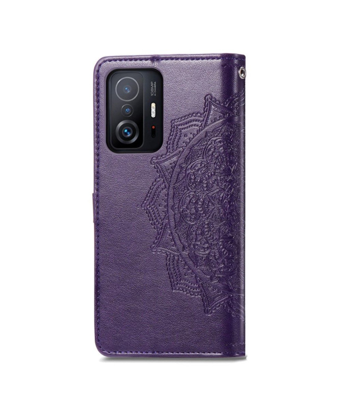 Housse Xiaomi 11T / 11T Pro Mandala relief en simili cuir