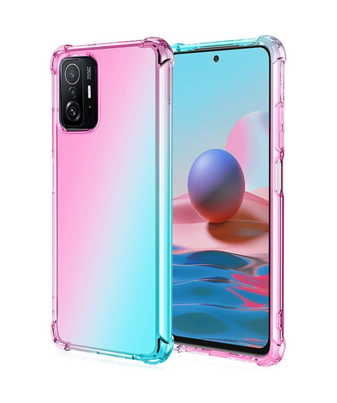 Coque Xiaomi 11T / 11T Pro Transparente Bicolore