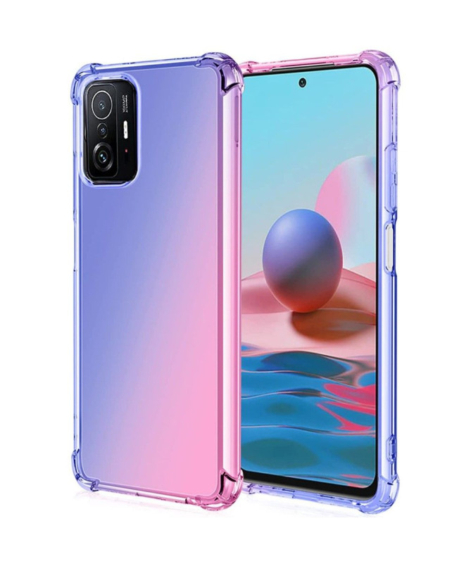 Coque Xiaomi 11T / 11T Pro Transparente Bicolore